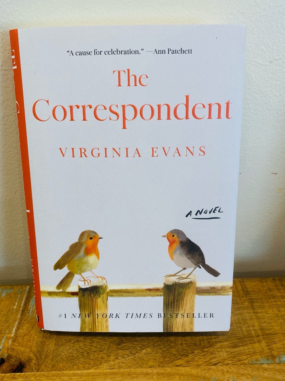 The Correspondent By Virginia Evans hardback copy read once breakout novel